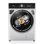 IFB 10 Kg/7 Kg/3 Kg 3-in-1, AI Powered, Fully Automatic Washer Dryer Refresher (IFB Laundrimagic®, EXECUTIVE PLUS ZXS, 9 Swirl Wash, Eco Inverter Technology, Rich Silver)