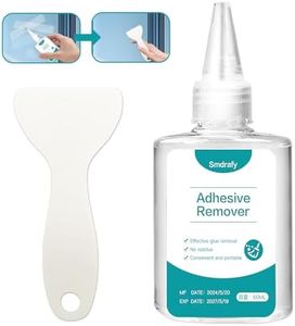 Dissolvant Colle,Décapant Adhésif,Decolle Etiquette,Dissolvant D'adhésif,Decolle Adhesif,Enlève Étiquettes,Autocollants et les Résidus de Colle,Nettoyage Rapide,Aucun Résidu(60ML)