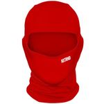 Nxtrnd Football Ski Mask, Shiesty Mask, Cooling Sports Balaclava Red