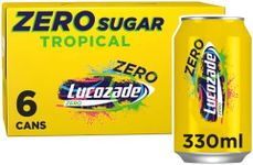 Lucozade Zero Fizzy Drink, Tropical