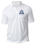 American Apple ITC Logo Printed Polo/Collar Half Sleeve T-Shirt for ITC Staff Employee Promotion T Shirt for Men and Women White