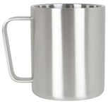 Lifeventure Stainless Steel Mug – Strong Corrosion Resistant Mug Ideal for Camping or Travel,Silver