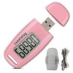 USB Charge Walking 3D Pedometer wit