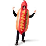 Spooktacular Creations Adult Inflatable Costume Full Body Hotdog Air Blow-up Deluxe Halloween Costume