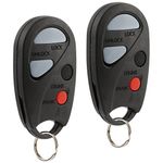 Car Key Fob Keyless Entry Remote fits 2000 2001 2002 2003 2004 Nissan Sentra (NHVBU427), Set of 2