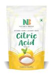 Nature's Bridge Premium Food-Grade Citric Acid Natural Preservative & Flavor Enhancer | 250gm | Lemon Salt | Citric Acid Crystals | Multiple Uses for Home and Kitchen - (250gm)