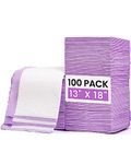 Baby Disposable Changing Pads 100 Pack Disposable Baby Underpads Ultra Soft Waterproof Diaper Changing Liners 13 x 18 in