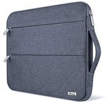 Voova Laptop Case Sleeve 15.6 16 Inch with Handle, Waterproof Slim Computer Cover Bag Compatible with MacBook Pro 16 M1/M2 2021-2023, Lenovo Yoga 7i 16, 15.6” Hp ASUS Acer Laptop,Dark Grey