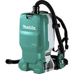 Makita XCV18ZX 18V X2 LXT Lithium-Ion (36V) Brushless Cordless 1.6 Gallon HEPA Filter Backpack Dry Dust Extractor, AWS Capable, Tool Only