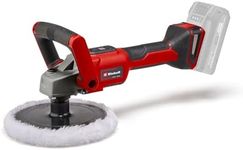 Einhell Power X-Change Cordless Car Polisher And Buffer - 18V, 3-In-1 Machine Polisher Buffer And Sander For Garage And Home Use - CE-CP 18/180 Li E Solo Polishing Machine (Battery Not Included)