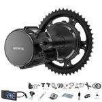 BAFANG 48V 750W Mid Drive Kits,BBS 02B Motor Ebike Conversion Kits with Chairning Wheel and LCD Display(500C,No Battery)