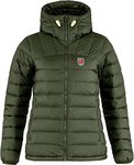 FJÄLLRÄVEN Women's F86122-662 Expedition Pack Down Hooded-Jacket, Deep Forest, S, S