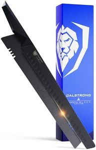 DALSTRONG Slicing & Carving Knife - 12" - Shadow Black Series - Black Titanium Nitride Coated - High Carbon - 7CR17MOV-X Vacuum Treated Steel- Sheath - NSF Certified