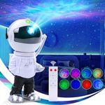 Astronaut Star Projector Night Light,Galaxy Projector, Galaxy Starry Nebula Ceiling Projection Lamp with Remote Control 360° Adjustable, Gift for Kids, Room Decor for Bedroom, Birthday Party