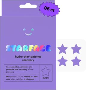 Starface Hydro-Star Recovery Patches, 96 Count – Acne Treatment