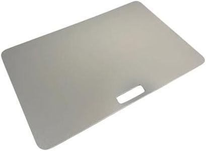ThermiChef 16" by 22" Universal XL Pizza Steel (3/16" Thickness) - Multipurpose Cooking Steel for Ovens & Grills - Made in the USA