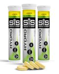 Science in Sport Hydro Electrolyte Tablets - Four Key Electrolytes and B Vitamins - Sugar-Free, Vegan & Gluten-Free Sports Hydration - Lemon - 20 Effervescent Tablets (Pack of 3)