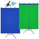 Blue Green Screen Backdrop Kit, HEM