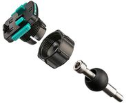 Ultimateaddons M8 Motorcycle Handlebar Top Clamp Bolt Attachment with 3 Prong Attachment