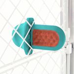 Diggs Groov Dog Training Toy I Puppy Training Aid I Crate Training Aids for Puppies I Attaches to Crate I Reduces Anxiety I Dog Treat Dispenser I Dog Kennel Toys I Turquoise