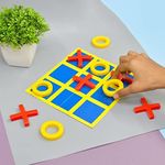 Perpetual Bliss (Pack of 6) Criss Cross Tic Tac Toe Game for Kids / Return Gift for Kids Birthday Party