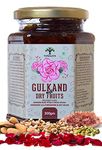 Vanalaya Natural Organic Gulkand Prepared Using Sun Cooked Damask Rose Along with Dry Fruits | Natural | Organic -300 Grams