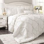 Lush Decor Comforter Ruffled 3 Piec