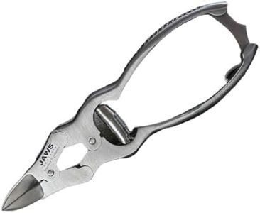 Large Surgical-Grade Toe Nail Clippers - Heavy Duty Double Action Mycotic - Jaws Podiatry Stainless Steel Toenail Clippers for Thick Toenails - Ingrown Cuticle Nippers - Manicure Pedicure Tools