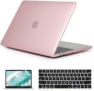 QYiiD Coque pour Macbook Pro 15 Retina A1398, Etui Transparent Rigide Case avec Couverture de Clavier & Protection d'écran pour Macbook Pro 15.4" avec Retina Display A1398 (2012-2015), Transparent