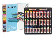 Liquidraw Oil Pastels For Art, 52 Colours Soft Oil Pastels Set For Artists, Students, Kids, Drawing, Sketching & Painting