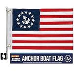 Anchor Boat Flag Pole Kit American 