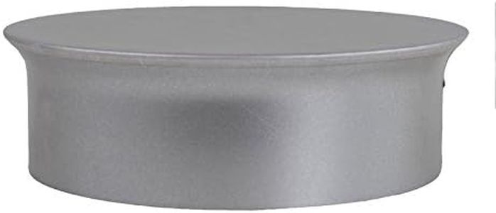 Kamino - Flam – Tapa para tubo de chimeneas, estufas y hornos de leña, Tapa para chimenea – acero con revestimiento de aluminio - Ø 150 mm – resistente a altas temperaturas