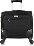 Flymax Rolling Laptop Case on 4 Wheels - Fits Most Laptops up to 16"