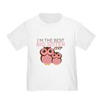 CafePress Im The Best Big Sister Ever T Shirt Cute Toddler T-Shirt, 100% Cotton White