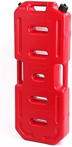 SXMA 30L Portable Gasoline Diesel Fuel Tank with Refueling Pipe 8 Gallon SUV ATV Motorcycle Scooter Car Tanks Jerrycan (red)
