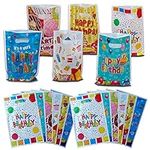 Tbecor 60pcs Happy Birthday Goodie 