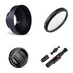 Camera Accessories Bundle Set for Nikon Coolpix P950 P900 P900s including 3 Stage Collapsible Lens Hood, UV Filter, Lens Cap, Cleaning Pen