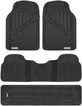 Motor Trend 3 Row Odorless Rubber F