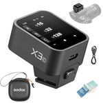 GODOX X3-C X3C Wireless Flash Trigger for Canon EOS Camera, OLED Touch Screen Rechargeable Trigger, E-TTL II HSS 1/8000s, 2.4GHz Wireless X System, TCM Conversion Function