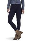 HUE Women’s Ultra Soft Fleece Lined Denim Leggings | Warm Fashionable Legging | Ink Rinse M