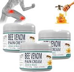 Bee Venom Pain and Bone Healing Cream, Advanced Bee Venom Gel Joint and Bone Therapy,New Zealand Bee Venom Joint and Bone Therapy Cream, Bee Venom Ultra Strength Pain Relief Cream 3PC)