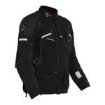 Royal Enfield Nirvik V2 Riding Jacket Black (XL) 44 Cm with D3O Level 2 Protectors At Shoulders And Elbows, Ergo Pro Tech Level 2 Back Armours For Advance Level Safety