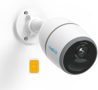 Reolink 4MP 3G/4G LTE Caméra Extérieure sans Fil, avec Carte SIM, Caméra Surveillance sur Batteries, avec Vision Nocturne 2K, Détection Humaine, Audio Bidirectionnel, Go Plus