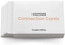 The Adventure Challenge 50 Question Date Night Idea Cards, Connection Cards for Couples, Relationship Game, Best Wedding Gifts for Newlyweds