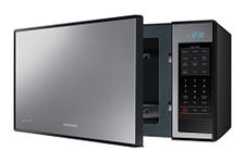 Samsung Counter Top Grill Microwave, 1.4 Cubic Feet, Black with Mirror Finish