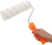 The Paint Hub 9inches Stripe Roller with Handle for Wall Painting (Assorted Colours)