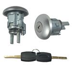 FanPaYY Front Door Lock Barrel w/2 Key 1781417 1926219 for Transit MK8 Custom Tourneo Custom