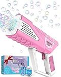 Boerfmo Pink Bubble Gun - Valentine