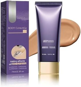 Body Coverage Cream Waterproof Full Coverage Leg & Body Concealer – Tattoo & Scar Cover-Up Makeup, Long‑Lasting Skin Perfector 2.5oz