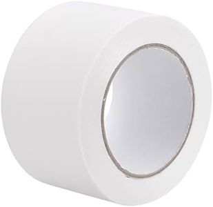 uxcell Bookbinding Repair Cloth Tape Roll 2.8 Inch x 49 Yards 5.3 Mil White for Old Books Daily Supplies
